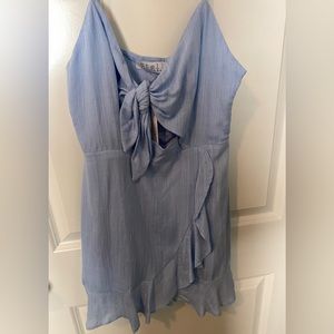 blue size small dress